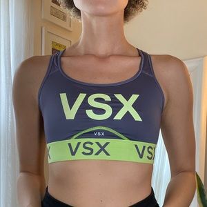 VICTORIA’S SECRET VSX Gray & Green Sports Bra